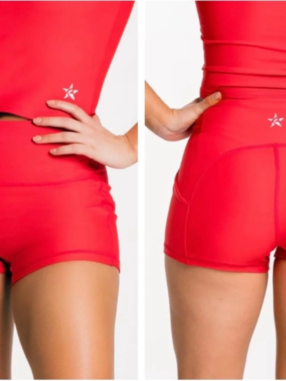 Miss America Rebel Athletic Iconic Compression Shorts XS